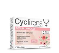 3C Pharma Cyclirena Règles Difficiles 30 Comprimés Confort Menstruel Femme Framboisier MyrLIQ