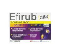3C Pharma Efirub Coups de Froid Jour Nuit 15 Gélules + 5comp