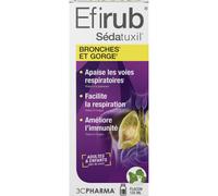 3C Pharma Efirub Sédatuxil Bronches Et Gorge Sirop 125ml