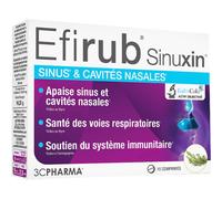3C Pharma Efirub Sinuxin Sinus & Cavités Nasales 15 Comprimés