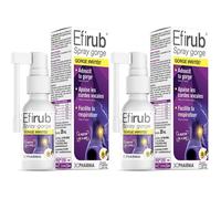 3C Pharma Efirub Spray Gorge 2x20 ml