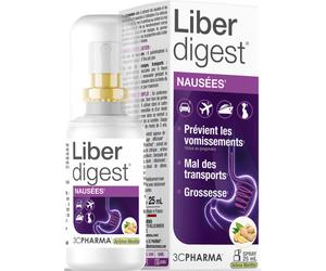 3C Pharma Liberdigest Spray Nausées 25ml