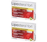 3C Pharma Liposterol Fort - Complément pour le cholestérol et la santé cardiovasculaire Comprimé(S) 2x30 pc(s)