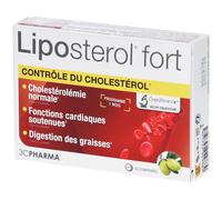 3C Pharma Liposterol Fort - Complément pour le cholestérol et la santé cardiovasculaire Comprimé(S) 30 pc(s)