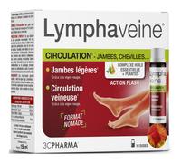 3C Pharma LymphaVeine Circulation Jambes/Chevilles 10 Monodoses