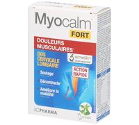 3C Pharma Myocalm FORT - Douleurs Musculaires Poudre 10 pc(s)