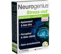 3C Pharma Neurogenius Stress-Out Résistance & Contrôle 30 Gélules