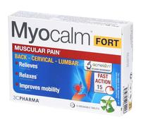 3CPHARMA Myocalm Fort Douleurs Cervicales Comprimé(S) 15 pc(s)