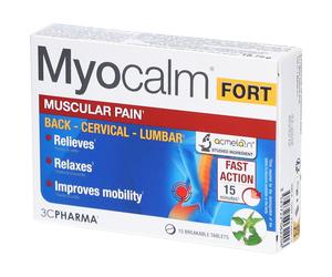 3CPHARMA Myocalm Fort Douleurs Cervicales Comprimé(S) 15 pc(s)