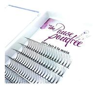 3D 0.10 C 8mm, 9mm, 10mm, 11mm, 12mm, 13mm, 8-14 mixt Une Pause Poudree Extensions de Cil Volume Russe Cils en Soie Synthétique Qualité Supérieur Marque Française (3D 0.10 C 10mm)
