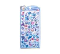 3D | 1 X Animaux Mignons 9,5 X 20 Cm Décoratifs Pour Étui De Téléphone Portable, Ordinateur Portable, Bouteille D'eau, Bagages Et Fournitures Scolaires,