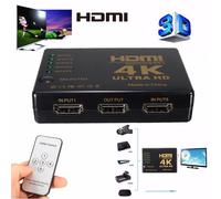 3D 4K 5 Port HDMI Switch Commutateur Répartiteur Splitter Hub Pr DVD HDTV 1080P