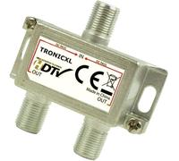 3d 4K HD UHD Répartiteur 2 voies BK Câble Repartiteur d'antenne TV Satellite pour TNT télévision par câble SAT dvbs dvbs2 DVBT dvbc numérique Full TV distributeur Opensys separateur(Q542)