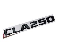 3D ABS Noir Logo CLA250 Autocollant Lettres Emblème De Coffre De Voiture Insigne Compatible for Mercedes Benz CLA 250 CLA250 W117 C117 C118 W118 Accessoires (Color : CLA250)