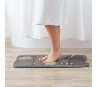 3D Adorable Forest Friends Non-Slip Floor Mat, Cute Animal Design, Perfect for Kids and Nature Lovers-50x80cm