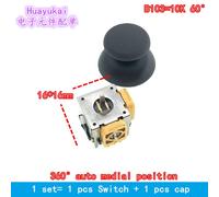 3D analogique bâton capteur potentiomètres pouce bâtons capuchon couverture pour Microsoft Xbox 360 contrôleur pièces de réparation 16*16mm envoyer bouchon - Type 10K-60-F1-4