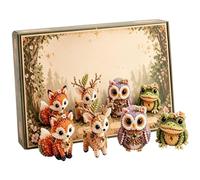 3D Animal Themed Beadwork Kit | DIY Beginner-Friendly Cute | Funny Crafting Set - for Adults Teens Desk Shelf Home Office Party Art Class Holiday
