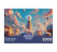 3d Anime Style Fullbody Shot of An Adorable Girl 1000 Pièces Papier Écologique Résistant Coffret De Puzzles Rural Landscape Stimulant Et Éducatif Jeu Familial Puzzles Pour Adultes Et Enfants 38x26cm/1
