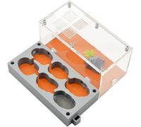 3D Ant Farm Nid de gypse avec zone d'alimentation et piscine hydratante pour l'élevage des reines de fourmis et l'observation écologique