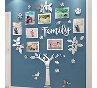 3D Arbre Stickers Muraux DIY Autocollant Mural Cadre de Photo Arts Décorations de la Maison pour Chambre Salon Chambre Enfants