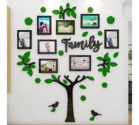 3D Arbre Stickers Muraux DIY Autocollant Mural Cadre de Photo Arts Décorations de la Maison pour Chambre Salon Chambre Enfants