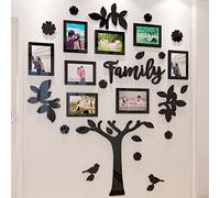 3D Arbre Stickers Muraux DIY Autocollant Mural Cadre de Photo Arts Décorations de la Maison pour Chambre Salon Chambre Enfants