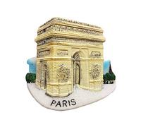 3D Arc de Triomphe Paris France Réfrigérateur Réfrigérateur Aimant Touristique Souvenirs À La Main Résine Artisanat Magnétique Autocollants Maison Cuisine Décoration Voyage Cadeau