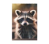 3D Art Briques Puzzle Blocs De Construction Créatifs Décoration Ordinateur Puzzle Mignon Imprimé Ron Laon Puzzle 37 Pièces