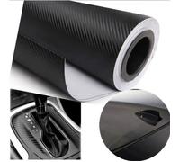 3d autocollant de voiture film de voiture de vinyle de fibre de carbone sticker noir