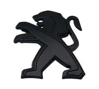 3D Autocollants Emblèmes Voiture pour Peugeot Partner III Van 2019 - Minivan, Autocollants Logo Métalliques, Voiture Styling Accessoires,Bla-CK