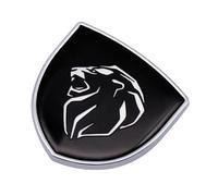 3D Autocollants Emblèmes Voiture pour Peugeot Rifter 4x4 Concept 2018-2018 Minivan, Autocollants Logo Métalliques, Voiture Styling Accessoires,H