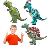 3D Ballon Gonflable Dinosaure Decoration,Structure Gonflable Dinosaure,Ballon Geant,Grand ballon,Pack de 3