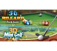 3D Billiards and 3D MiniGolf Bundle (PS5 Account)