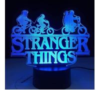 3D Bluetooth Touch Control Lampe 3D Illusion Lampe Led Night Light Stranger Things American Web Tv Series 7 Changement de Couleur