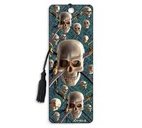3D Bookmark - Skull and Swords 'Patch' - Cheatwell Games