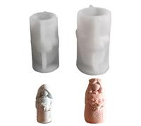 3D Bride Holding Flower Candle Crafting Mold Silicone Mould For Unique Handmade Crafts Wedding Decoration Making Home Decoration Candle