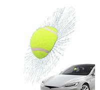 3D Broken Glass Car Window Sticker | 3D Tennis Ball Hit Window Decal, Funny Prank Windshield Sticker For Car Styling, Realistic Crack Effect For SUV, Sedan, Truck & Auto Glass Decoration