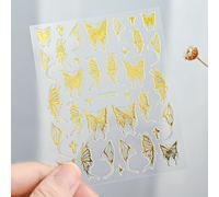 3d Bronzing Silver Nail Art Sticker 8*10cm Laser Boh¿ºme Star Moon Sun Nail Decals","Auto-Adh¿¿Sif Silver Manucure Slider Nkw-52t #B3