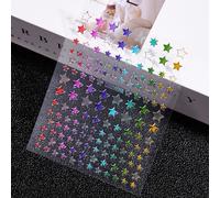 3d Bronzing Silver Nail Art Sticker 8*10cm Laser Boh¿ºme Star Moon Sun Nail Decals","Auto-Adh¿¿Sif Silver Manucure Slider Nkw-52t #M2