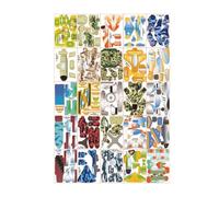 3D Building Puzzle - Parent Child Interactive Educational Game, Miniature Animal 3D Paper Puzzle | for Boys Girls Students Classroom School Bedroom Study Party Problem Solving Skill Boost