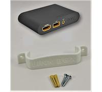 3D Cabin Support Compatible avec Le HTC Vive Link Box Support Mural/Support sous Bureau Blanc