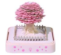 3D Calendar 2026, Desk Calendar 3D Memo Pad Non-stick Sticky Notes, Paper Carving Art Memo Pad Notepad Gift with LED Light, Tear Off Calendars DIY Decorative Gift (#G-1)