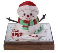 3D Calendar 2026, Desk Calendar 3D Memo Pad Non-stick Sticky Notes, Paper Carving Art Memo Pad Notepad Gift with LED Light, Tear Off Calendars DIY Decorative Gift (#A-1)