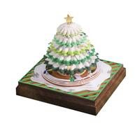 3D Calendar 2026-Tear Away Time Piece Calendar 3D Memo Pad,Paper Carving Art Memo Pad Notepad Gift with LED Light,DIY Desk Decor Gift for Birthdays/Holidays/Christmas (#U)