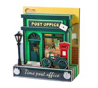 3D Calendar Desk Notepad US Post Office Style - Paper 8x4.7x9cm 160 Pages 240g - Creative Desktop Decoration Ornament For Home Office - American Landmark Shape