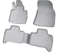 3D Caoutchouc Paillassons Pour BMW X5 E53 Année 1999 - 2006 Gris Ajusté Avec