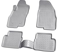 3D Caoutchouc Paillassons Pour Fiat Punto 199 2005-2018 Gris Ajustement +