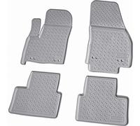 3D Caoutchouc Paillassons pour Opel Meriva B Bj 2010 - 2017 Gris Ajusté Avec