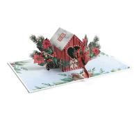 3D Cartes de Noël Set avec Enveloppes,Pop Up Carte de Noël,3.75x5.25inch | Convient comme Cadeau de Noel pour les Enfants Épouse Mari Maman Papa Copine Petit Ami