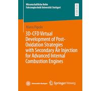 3D-CFD Virtual Development of Post-Oxidation Strategies with Secondary Air Injection for Advanced Internal Combustion Engines